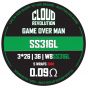 Game Over Man - SS316L 2pcs Triple 26 Stainless Steel Alien coils Cloud Revolution