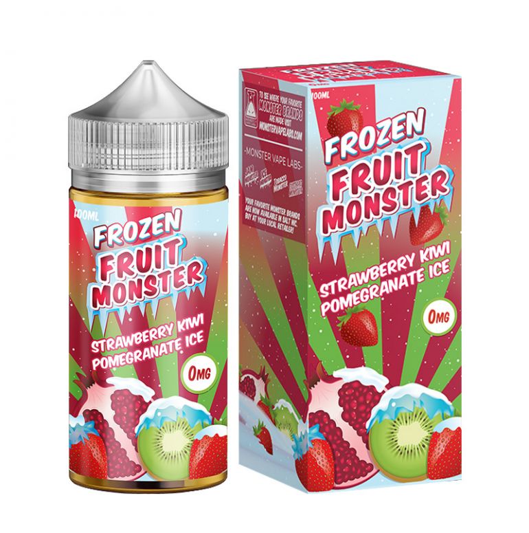Shop STRAWBERRY KIWI POMEGRANATE ICE Frozen fruit Monster 100ml for only A$29.95