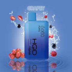 Grapey HQD HBAR 6000 Puffs Rechargeable Disposable Vape Pod 