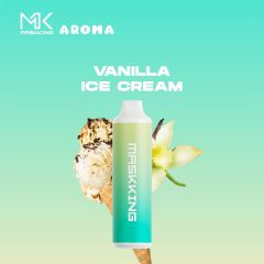 Vanilla Ice Cream Disposable Vape Pod 6000 Puffs Rechargeable - Masking