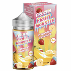 Strawberry Banana Ice by Frozen Fruit Monster Ejuice 100ml