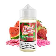 Sour Watermelon Strawberry by Cloud Nurdz 100ml Ejuice